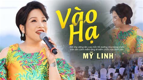 V O H M Linh Live At Thanhambenthong Youtube