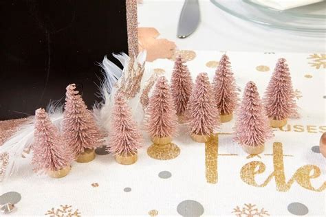 Sapin D Coratif De No L En Rose Gold De Cm Ref Dek