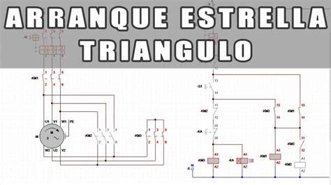 Simulacion De Arranque Estrella Triangulo Con Temporizador Cadesimu