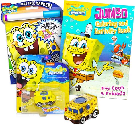 Hot Wheels Spongebob Car Bundle With Mess Free Australia Ubuy