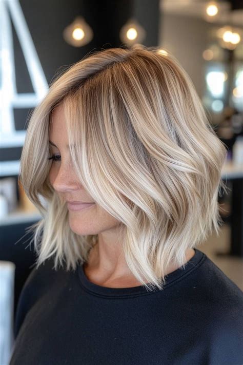 Medium Blonde Hairstyles That Are Simply The Perfect Length In Medium Blonde Hair