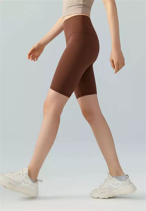 Buy Happy Fridays Nude Sports Tight Shorts No Front Crotch Line Dsg Dss Online Zalora