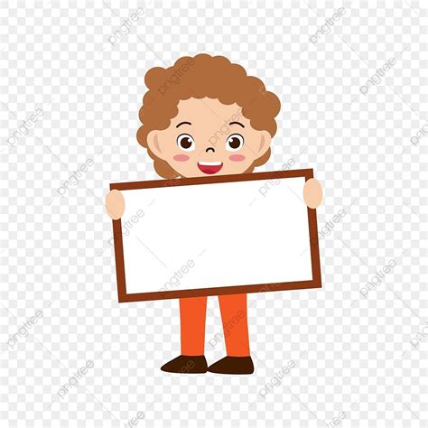 People Holding Board Vector Hd Png Images People Holding Blank Board