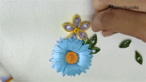 Paper Quilling Designs Wall Frames Flowers Diy Handiworks 48 Youtube