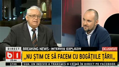 Nicolae Breban La Emisiunea Dosar De Politician Cu Silviu Manastire La