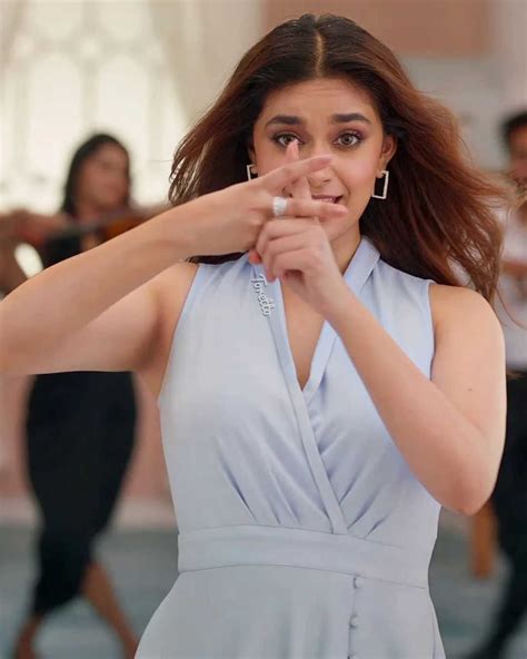 Keerthy Suresh Hot In Kag Tiles Adfilm Shoot Glamsundari In