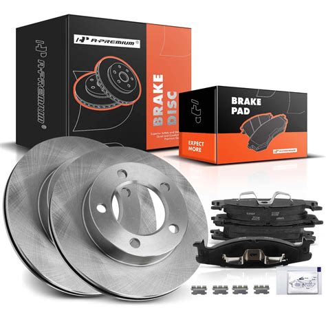 A Premium 11 71 Inch 297 5mm Front Vented Disc Brake Rotors Ceramic