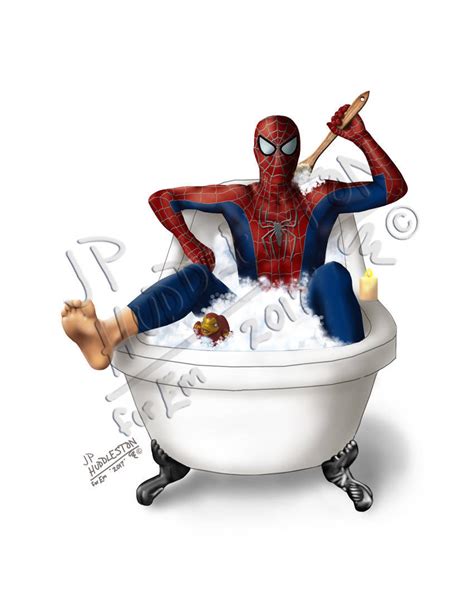 Spiderman Bathroom Superhero Bathtub Set Prints Superman Etsy