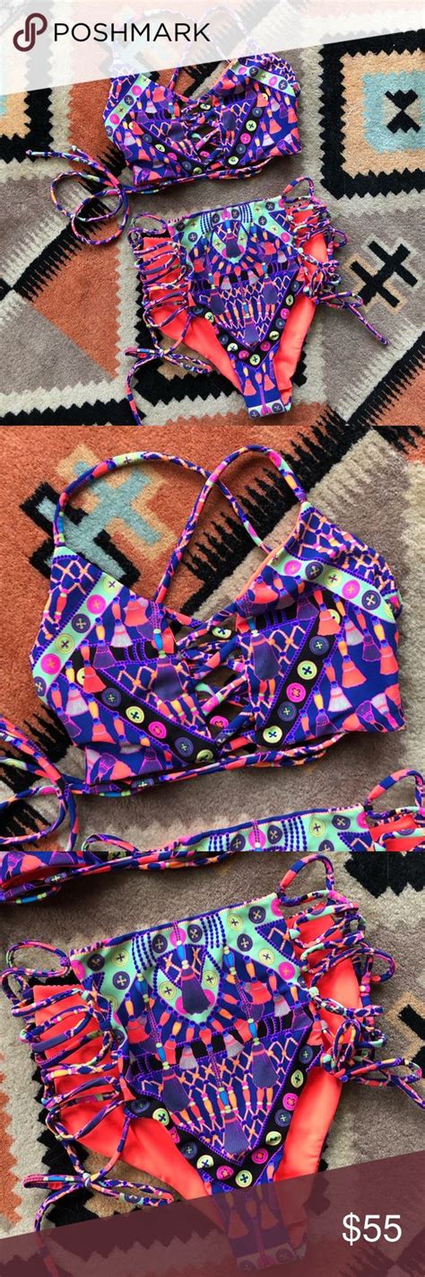Reversible Mara Hoffman Bikini Bright And Fun