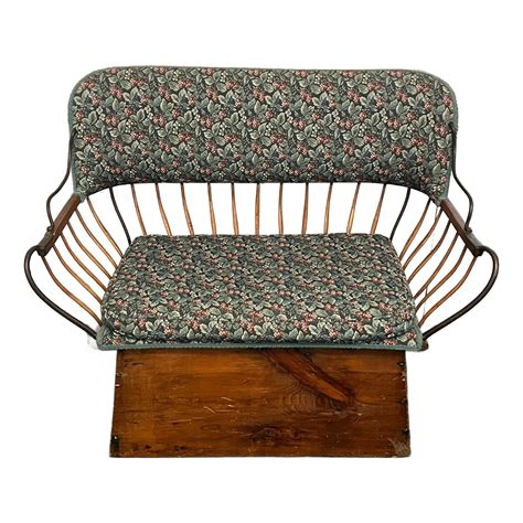 Antique 19th Cent. Converted Buggy Bench With Hidden Storage | Chairish