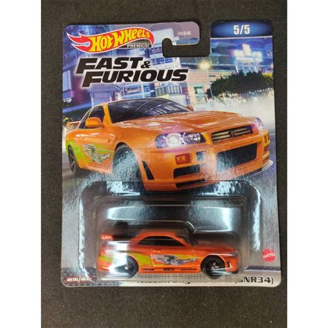Hot Wheels Nissan Skyline R Fast And Furious Shopee Singapore