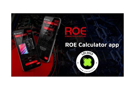 roe calculator app  roe visual  design