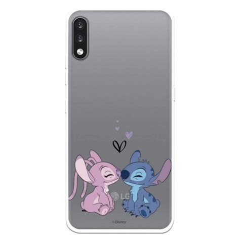 Funda Para Lg K Oficial De Disney Angel Stitch Beso Lilo Stitch