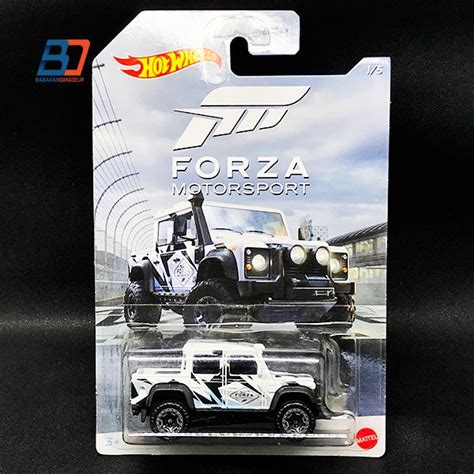 Hot Wheels Keren Forza Motorsport 15 Land Rover Defender Double Cabin Shopee Indonesia