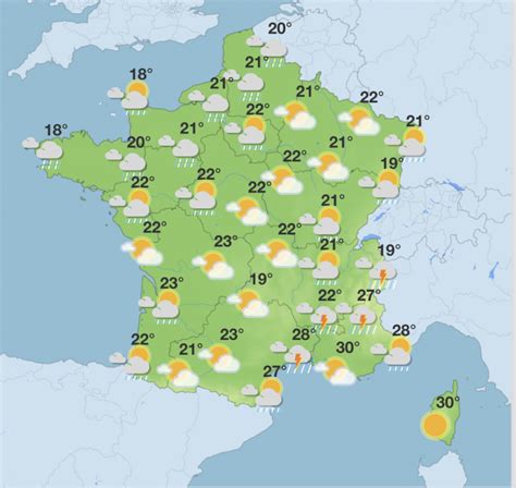 M T O En France Quel Temps Fera T Il Pour Ce Dernier Week End D Ao T