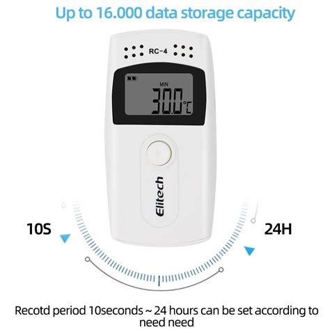 Elitech RC 4 USB Temperature Data Logger For Refrigerated Containers