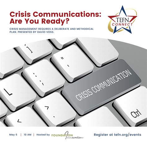Crisis Communications: Are You Ready? - Texas Education Foundation