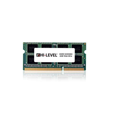 HI-LEVEL 4GB DDR3 1066 MHz SODIMM MODULE – Hi-Level