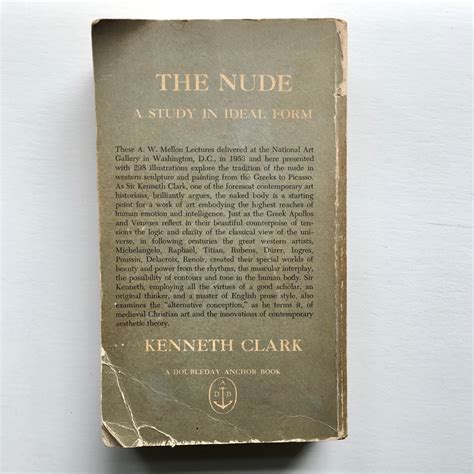The Nude A Study In Ideal Form Kenneth Clark Etsy
