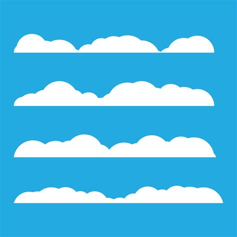 Cloud template vector 3284778 Vector Art at Vecteezy