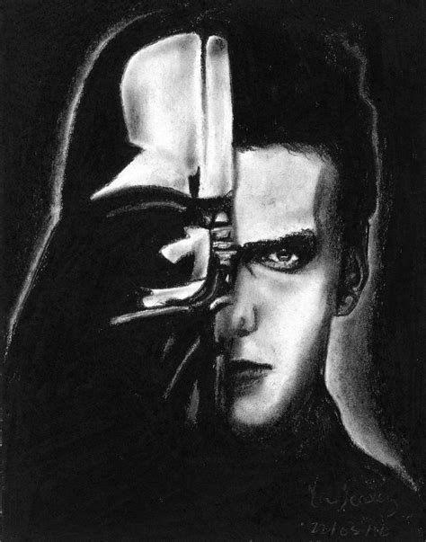 anakin skywalker drawing