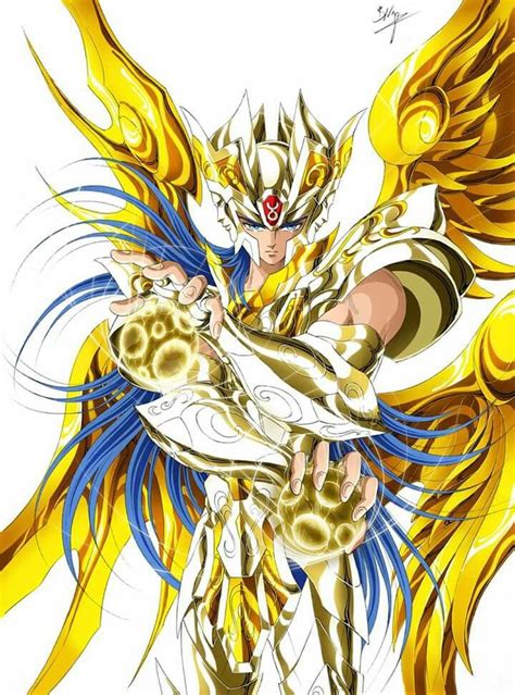 Gold Saint Gemini Saga Soul Of Gold Artwork By Spaceweaver Saint