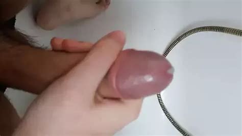 Long Haired Athletic Thug Cums While Jerking Off In Toilet Gay Cum