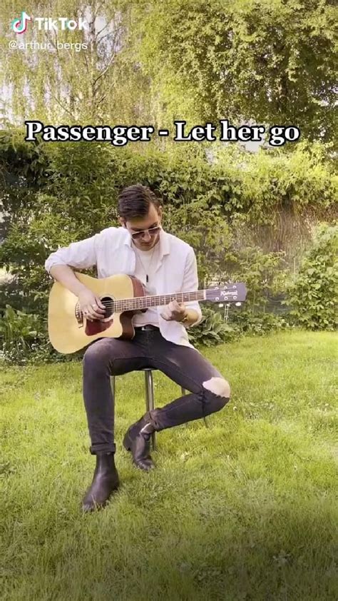 Passenger Let Her Go Cover Acoustic Guitar Music Nature