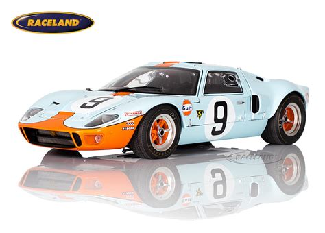 Ford Gt40 Gulf John Wyer Automotive Winner Le Mans 1968 Scale 112th