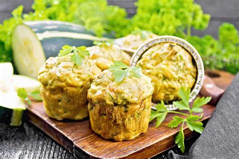 Recette Muffins Aux Courgettes Fromage Et Herbes Cousina