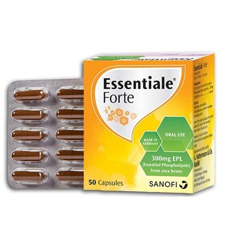 Essentiale Forte Capsules 300mg 5x10s Alcare Pharmaceuticals Pte Ltd