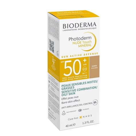 BIODERMA Photoderm Nude Touch SPF 50 Teinte Claire 40 Ml PARACLIK