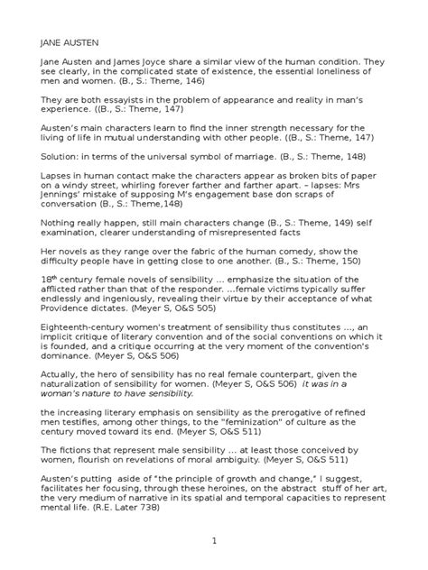 Exploring Jane Austen's Use of Landscapes, Sensibility, and ...