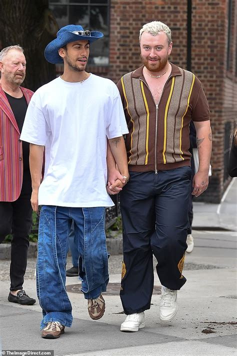 Sam Smith Holds Hands With Rumoured Boyfriend Christian Cowan Daily