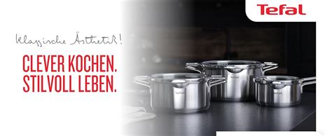 Tefal H852S3 Nordica 6-teiliges Topfset (bestehend aus Stielkasserolle ...