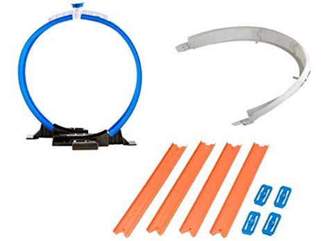 Hot Wheels Workshop Track Builder Loop Curve Straight Track Starter Kit Pack Pricepulse