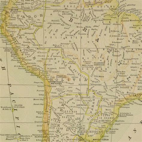 map of america 1890