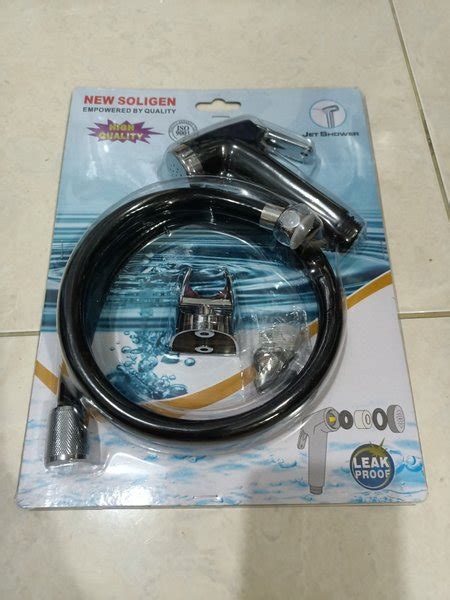 Jual Shower Cebok Soligen Hitam Pvc Shower Toilet Soligen Hitam Pvc Di