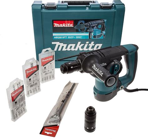 Makita HR2811FT 1 2 240V 28mm SDS Plus Rotary Hammer Complete With 15