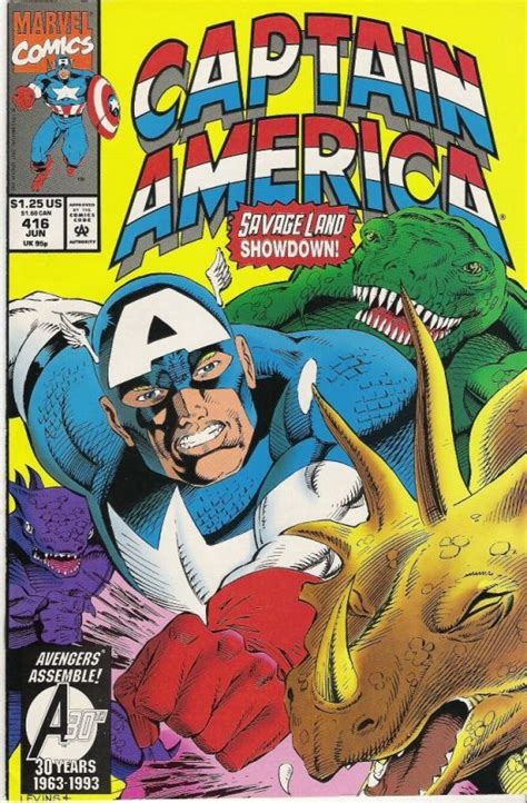 Captain America 416 1993 NM 9 2 Comic Books Modern Age Marvel