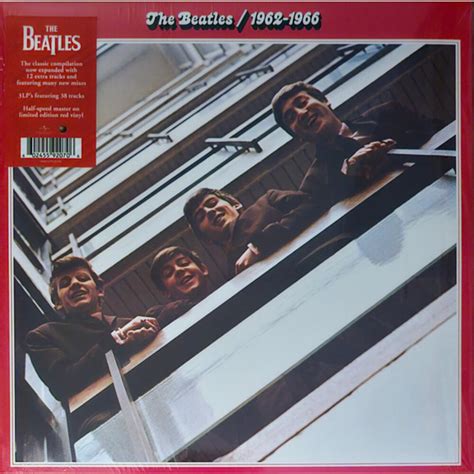 La Boîte Musicale ı The Beatles 1962 1966 The Red Album 3lp La