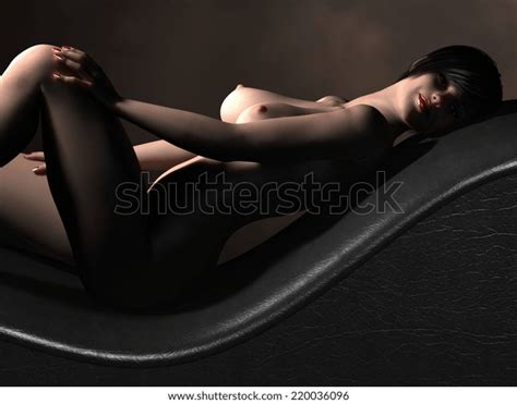 Naked Female Body Sexy Pose Stock Illustration Shutterstock