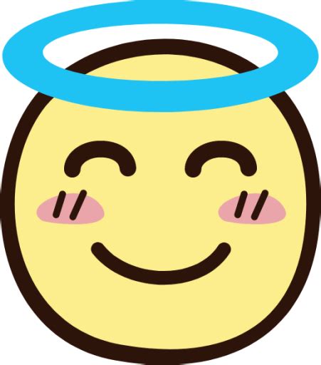 Smiling Face With Halo Emoji Download For Free Iconduck