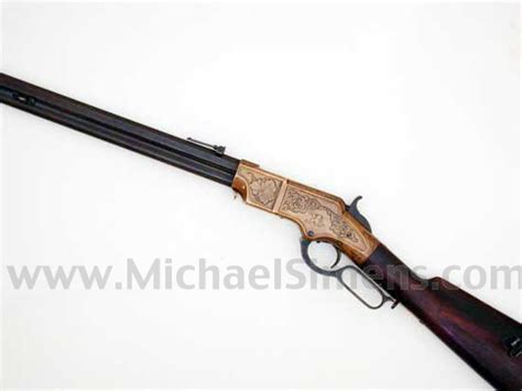 HENRY RIFLE, ENGRAVED