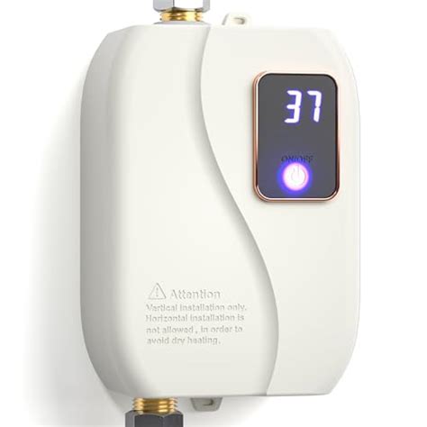 Tankless Water Heater Electric W V Under Sink Instant Hot Water Heater Mini Rv On