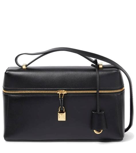 Loro Piana Extra L27 leather shoulder bag Loro Piana