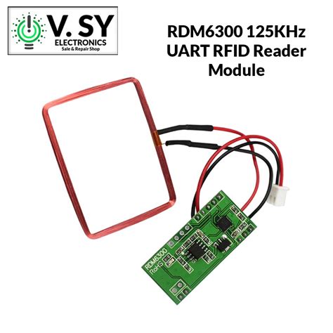 RDM6300 UART 125Khz RFID ID Card Reader Module Board For Arduino DiY