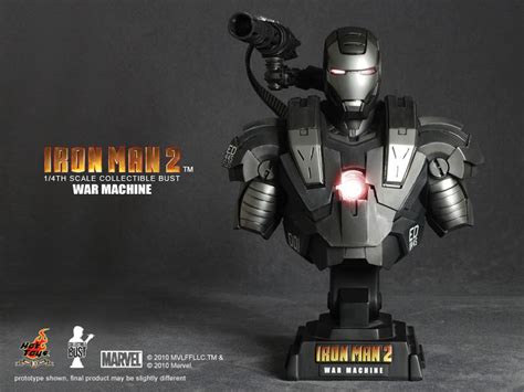 Hot Toys HTB 07 Iron Man 2 War Machine Hot Toys Complete Checklist