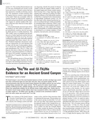 Evidence For Ancient Grand Canyon Pdf