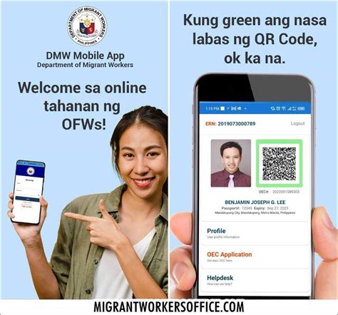 DMW Mobile App: Get OEC and Department of Migrant Workers Services ...